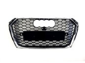 Решітка радіатора Chrome Black (в стилі RS4) на AUDI A4 B9 2015-2019 року