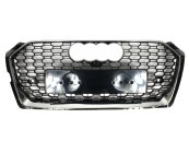Решітка радіатора Chrome Black (в стилі RS5 під камеру) на AUDI A5 B9 2016-2020 року