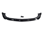 Губа (переднього бампера) Чорний глянець на Mercedes-Benz E-Class W213 2020-2023 роки