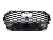Решітка радіатора Full Black (в стилі RSQ5) на AUDI Q5 80A 2020-2023 року