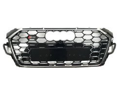 Решітка радіатора Chrome Black (Gloss) (в стилі S5) на AUDI A5 B9 2020-2023 року