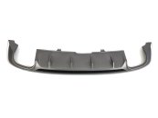 Диффузор (заднего бампера) Silver (в стиле S5 00-00) на AUDI A5 B9 2016-2020 года