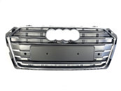 Решітка радіатора Silver Chrome ( в стилі S5 ) на AUDI A5 B9 2016-2020 року