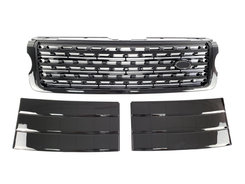 Решетка радиатора + жабры на Land Rover Range Rover Vogue L405 2013-2017 года