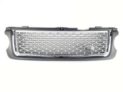 Решетка радиатора + жабры на Land Rover Range Rover Vogue L322 2010-2013 года