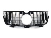 Решітка радіатора Chrome Black 2 Line GT на Mercedes-Benz GL-Class X164 2009-2012 року