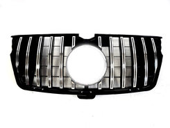 Решітка радіатора Chrome Black 3 Line GT на Mercedes-Benz GL-Class X164 2009-2012 року