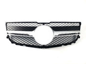 Решітка радіатора Silver AMG на Mercedes-Benz GLK-Class X204 2012-2015 року