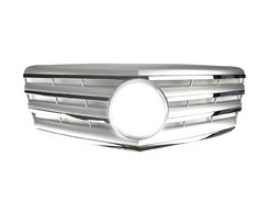 Решітка радіатора Silver CL на Mercedes-Benz E-Class W211 2007-2009 року