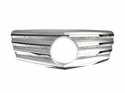 Решітка радіатора Silver CL на Mercedes-Benz E-Class W211 2007-2009 року