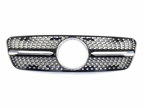 Решітка радіатора Black Diamond на Mercedes-Benz ML-Class W163 1997-2005 року