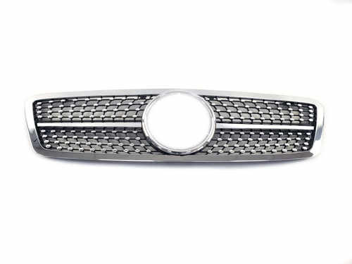 Решітка радіатора Silver Diamond на Mercedes-Benz C-Class W203 2000-2007 року