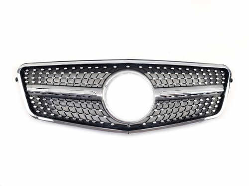 Решітка радіатора Silver Diamond на Mercedes-Benz E-Class W212 2009-2013 року