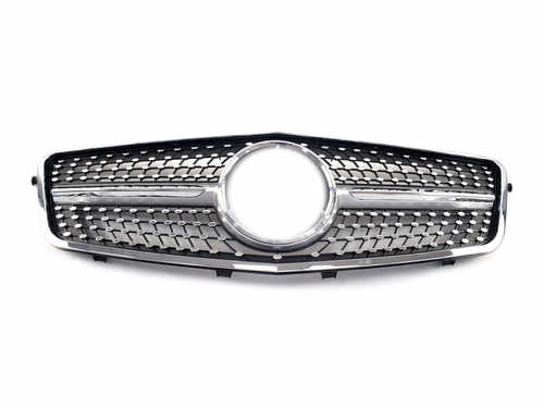 Решітка радіатора Silver Diamond на Mercedes-Benz E-Class W212 2009-2013 року