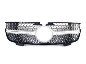Грати радіатора Silver Diamond на Mercedes-Benz GL-Class X164 2006-2009 року