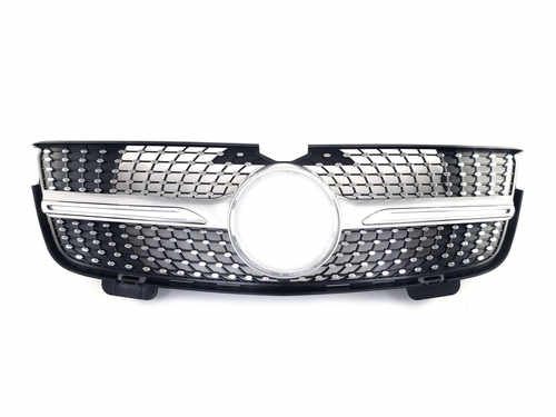 Грати радіатора Silver Diamond на Mercedes-Benz GL-Class X164 2006-2009 року