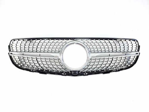 Грати радіатора Silver Diamond на Mercedes-Benz GLC-Class X253 2015-2019 року