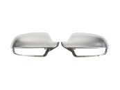 Накладки на дзеркала Silver Matte (стиль S-Line) на AUDI A4 B8 2011-2015 року