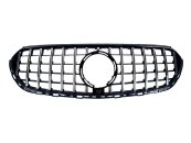 Решетка радиатора Chrome Black Normal GT на Mercedes-Benz GLC-Class X254 2022-2024 года