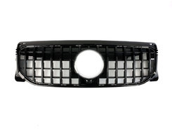 Решетка радиатора Full Black Normal GT на Mercedes-Benz GLB-Class X247 2019-2023 года