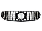 Решітка радіатора Full Black Normal GT на Mercedes-Benz GLC-Class X253 2019-2022 року