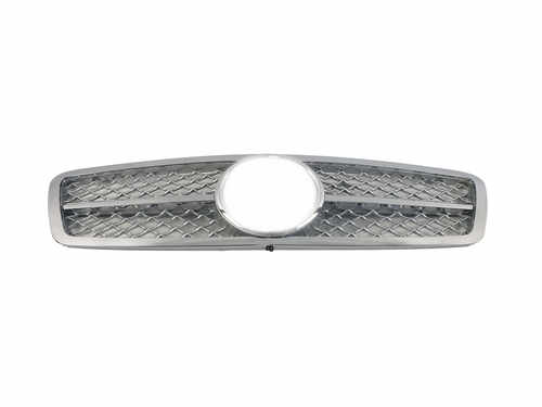 Решітка радіатора Silver SL на Mercedes-Benz C-Class W203 2000-2007 року