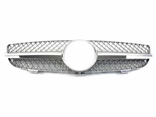 Грати радіатора Silver SL на Mercedes-Benz CLK-Class W209 2003-2009 року