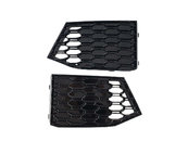 Решітка в бампер Full Black (RS бампер) на AUDI A4 B9 2015-2019 року