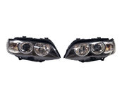 Передні фари (Bi-Xenon No Adaptive LCI) без блоків BMW X5 E53 1999-2006 року