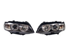 Передние фары (Bi-Xenon No Adaptive LCI) без блоков на BMW X5 E53 1999-2006 года