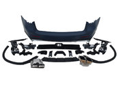 Задній бампер (стиль GLC63 AMG) на Mercedes-Benz GLC-Class X253 2019-2022 року