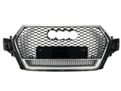 Решітка радіатора Chrome Black (в стилі RSQ7 quattro) на AUDI Q7 4M 2015-2020 року