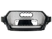 Решітка радіатора Full Black (в стилі RSQ7 quattro) на AUDI Q7 4M 2015-2020 року