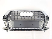 Решітка радіатора Silver Chrome ( в стилі SQ3 ) на AUDI Q3 8U 2014-2018 року