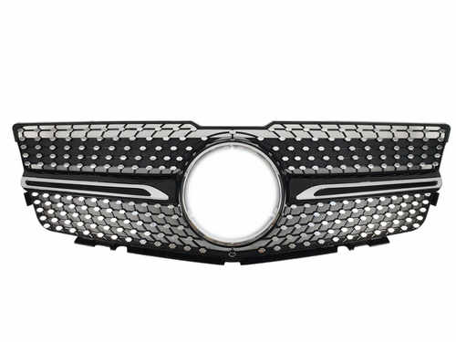 Решітка радіатора Black Diamond на Mercedes-Benz GLK-Class X204 2008-2012 року