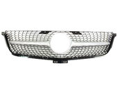 Решітка радіатора Silver Diamond на Mercedes-Benz ML-Class W166 2011-2015 року