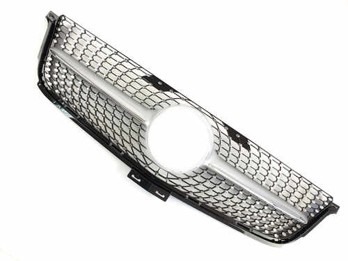 Решітка радіатора Silver Diamond на Mercedes-Benz ML-Class W166 2011-2015 року