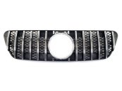 Решетка радиатора Chrome Black GT на Mercedes-Benz ML-Class W163 1997-2005 года