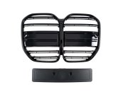 Ніздрі Чорний глянець (Подвійні M-Look) на BMW 4 Series G22/G23 2020-2024 року
