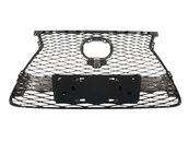 Решітка радіатора Gray (стиль F-Sport) під камеру на Lexus NX 2014-2017 року