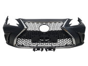 Передній бампер (стиль F-Sport) V1 на Lexus ES 2018-2021 року