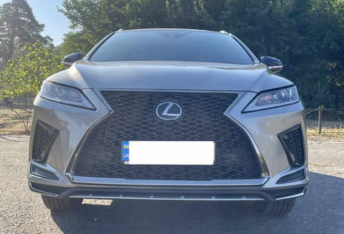 Передній бампер (стиль F-Sport) на Lexus RX 2019-2022 року