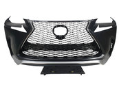 Передній бампер (стиль F-Sport) V1 на Lexus NX 2014-2017 року