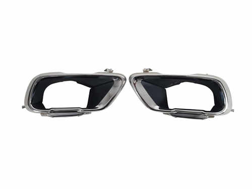 Насадки на вихлоп Chrome (M-Paket) на BMW X5 G05 2018-2022 роки