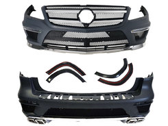 Комплект обвесов (стиль GL63 AMG) на Mercedes-Benz GL-Class X166 2012-2015 года.