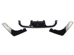 Диффузор (заднего бампера) Черный глянец (M3 F80) PSM на BMW 3 Series F30/F31 2011-2018 года