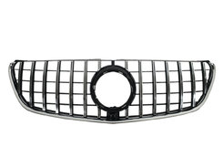 Решітка радіатора Chrome Black (з місцем під камеру) GT на Mercedes-Benz V-Class W447 2014-2019 року