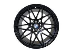 R19 Satin Black (різноширокі) Диски на BMW 3 Series F30/F31 2011-2018 року