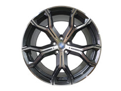 R21 Gray + Chrome (різноширокі) Диски на BMW X5 F15 2013-2018 року