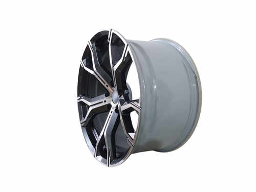 R21 Gray + Chrome (різноширокі) Диски на BMW X5 F15 2013-2018 року